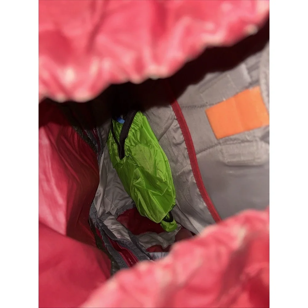 Deuter Act Trail 30 Backpack Red Grey Hiking Bag with Rain Cover Lumbar Padded